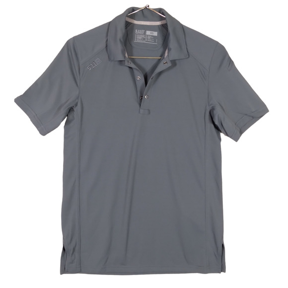 5.11 Tactical Other - 5.11 Tactical Polo Shirt Size XS Gray Snap Buttons Utility Sleeve Pocket